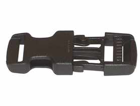 Sprzączki poliamidowe czarne 25 mm - 1 HSI