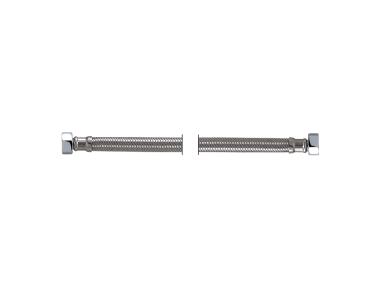 Zdjęcie: Wąż przyłączeniowy elastyczny 1212WW-800 mm w oplocie ze stali nierdzewnej DURO