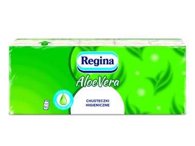 Zdjęcie: Chusteczki higieniczne Aloe Vera 10x9 sztuk REGINA