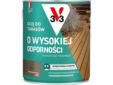 Zdjęcie: Olej do tarasów o wysokiej odporności Odymione drewno 2,5L V33