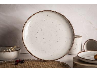 Zdjęcie: Talerz płytki Reactive Ivory 26,5 cm ALTOM DESIGN