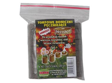 Zdjęcie: Krążek torfowy pH6 fi4,2/20 sztuk RIM KOWALCZYK