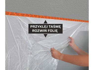 Zdjęcie: Taśma malarska chropowate powierzchnie Pro - Masker 55 cm BLUE DOLPHIN