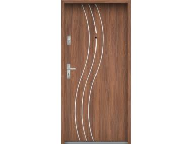 Zdjęcie: Drzwi wejściowe do mieszkań Bastion R-60 Akacja 80 cm prawe OSP KR CENTER