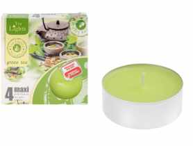 Podgrzewacze zapachowe Maxi 4 sztuki 96432 Zielona herbata RAVI
