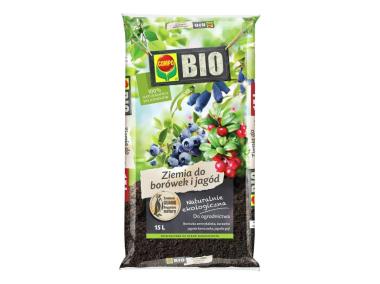Zdjęcie: Ziemia do borówek i jagód Bio 15 L COMPO
