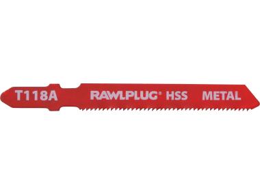 Zdjęcie: Brzeszczoty do wyrzynarek 77 mm do cięcia metalu HSS 0,8 mm 5 szt. RAWLPLUG