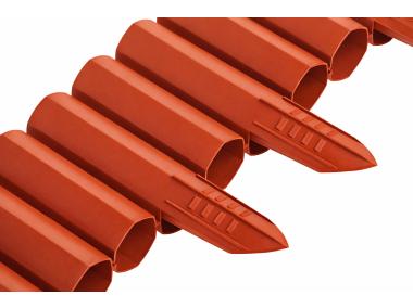 Zdjęcie: Palisada ogrodowa 3D 27x220 cm terakota STELLA GREEN