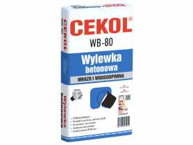 Wylewka betonowa WB-80 -5 kg CEKOL