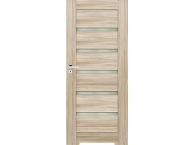 Zdjęcie: Drzwi wewnętrzne Arco 80 cm lewe białe 120 W03 Eco Top WC POL-SKONE