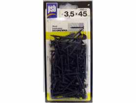 Wkręt fosfatowany do drewna 3,5x45 mm - 100 szt. SILA