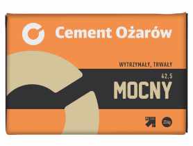 Cement MOCNY CEM II/A-V 42,5 R-NA 25 kg CEMENT OŻARÓW