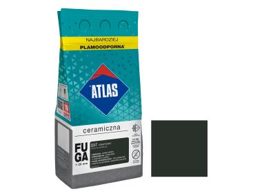 Zdjęcie: Fuga ceramiczna 037 grafitowy, alubag, 5 kg ATLAS
