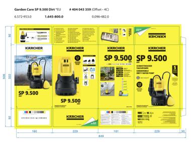 Zdjęcie: Pompa zanurzeniowa SP 9500 1.645-800.0 KARCHER