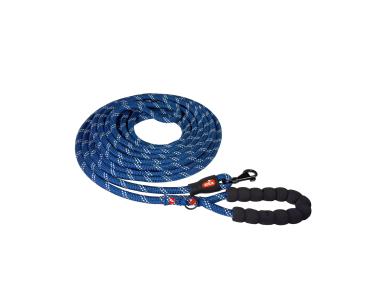 Zdjęcie: Smycz sznurowa dla psa 10 m x 13 mm niebieska ZOLUX