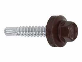 Wkręt samowiercący 4,8x19 mm-8017 z PEPDM WKRĘT-MET