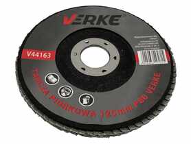 Tarcza piórkowa 125 mm P80 VERKE
