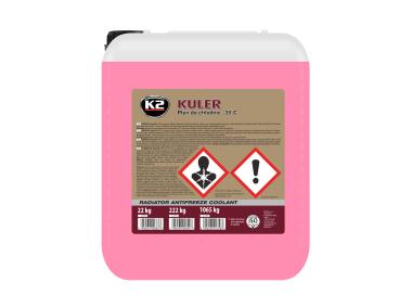 Zdjęcie: Płyn do chłodnic czerwony 22 kg Kuler K2