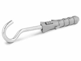 Kołek rozporowy FIX 10x50 mm z hakiem sufitowym 50 szt. KOELNER