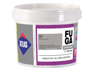 Zdjęcie: Fuga epoksydowa 1-10 mm szary 5 kg ATLAS