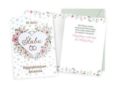 Zdjęcie: Karnet DK-1167 Ślub KUKARTKA