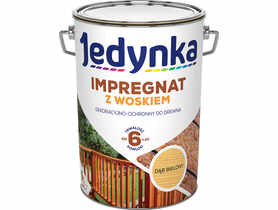 Impregnat z woskiem dąb bielony 5 L JEDYNKA