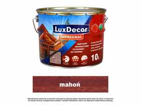 Impregnat do drewna 10 L mahoń LUXDECOR