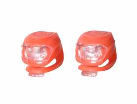 Zestaw silikonowych lampek rowerowych Silicon Led BOTTARI