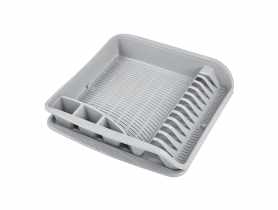 Odsączarka do naczyń z tacą dużą nordic grey KEEEPER