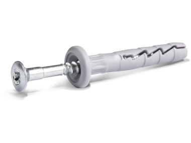 Zdjęcie: Kołek wbijany FX-K szybkiego montażu z kołnierzem 6x80 mm 30 szt. KOELNER