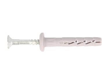 Zdjęcie: Kołek wbijany FX-K szybkiego montażu z kołnierzem 6x80 mm 30 szt. KOELNER