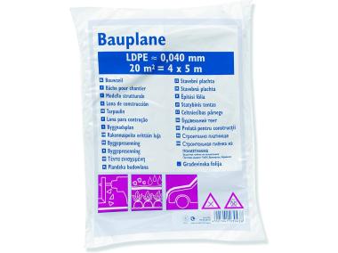 Zdjęcie: Plandeka budowlana 20 m2 LDPE 4 x 5 m CIRET