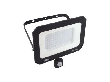 Zdjęcie: Naświetlacz SMD LED z czujnikiem ruchu Aston S 100 W NW kolor czarny STRUHM