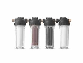 Zestaw obudowy filtra 4-elementowa z filtrami DAFI