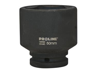 Zdjęcie: Nasadka udarowa 6-kątna Cr-Mo 3/4 - 50 mm PROLINE