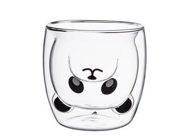 Zdjęcie: Szklanka termiczna 260 ml dekoracja panda color box Andrea kids ALTOMDESIGN