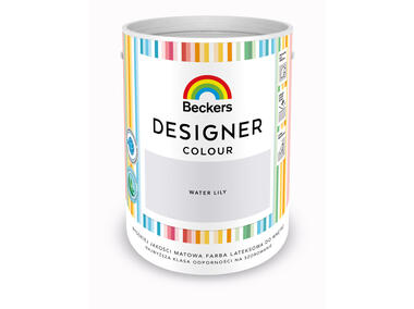 Zdjęcie: Farba lateksowa Designer Colour Water Lily 5 L BECKERS