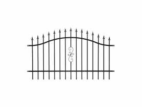 Przęsło ogrodzeniowe Inga 2 m POLBRAM