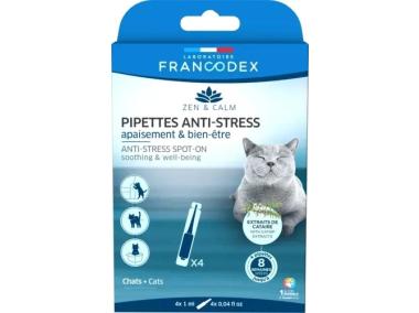 Zdjęcie: Krople antystresowe z kocimiętką dla kotów, 4 x 1 ml FRANCODEX