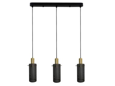 Zdjęcie: Lampa wisząca Tirana 3-punktowa czarna LIGHT PRESTIGE
