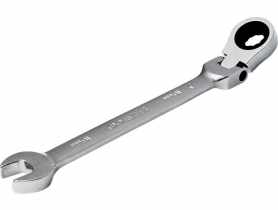Klucz 17 mm płasko-oczkowy z grzechotką s-56217 STALCO