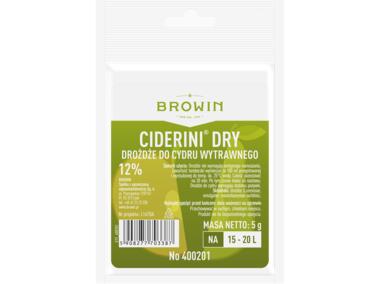 Zdjęcie: Drożdże cydrowe Ciderini Dry 5 g BROWIN