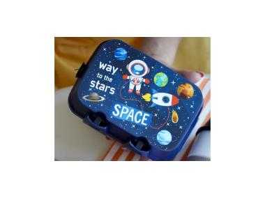 Zdjęcie: Lunchbox IML Joy wzór kosmos GALICJA