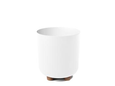 Zdjęcie: Donica Sofia 19 cm biała LAMELA PLASTIC