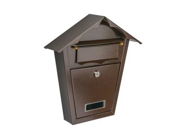 Zdjęcie: Skrzynka na listy SD1 domek mały złoty brąz METRO