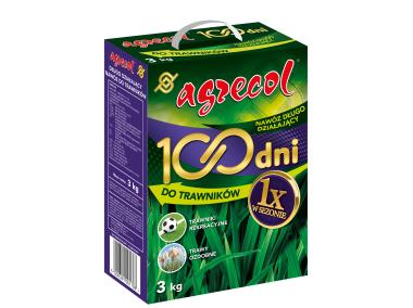 Zdjęcie: Nawóz do trawników 100 dni 3 kg AGRECOL
