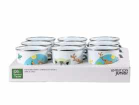 Kubki Forest Team 9 cm - 520 ml - 9 szt. AMBITION JUNIOR