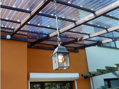 Zdjęcie: Płyta falista PVC 90x250 cm/0,8 mm Fala 76/18 bezbarwna ROBELIT