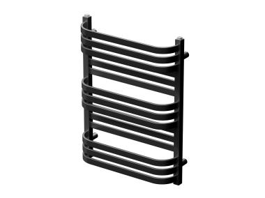 Zdjęcie: Grzejnik łazienkowy Diego 1 czarny mat 700x530 mm 300 W PSB