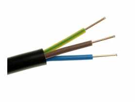 Przewód kabel YKY 3x1,5 0,6/1kV czarny (szpula 250) ELEKTROKABEL